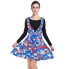 Funky Sequins Plunge Pinafore Dress by essentialimage