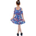 Funky Sequins Kids  Shoulder Cutout Chiffon Dress View2