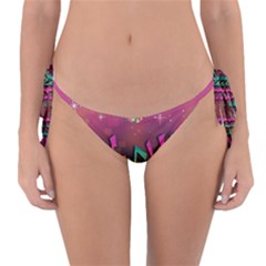 Dancing Colorful Disco Reversible Bikini Bottom