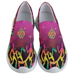 Dancing Colorful Disco Women s Lightweight Slip Ons