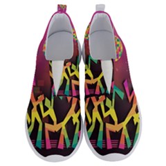 Dancing Colorful Disco No Lace Lightweight Shoes