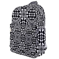 Fabric Geometric Shape Classic Backpack