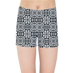 Fabric Geometric Shape Kids  Sports Shorts by HermanTelo