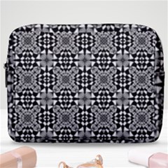 Fabric Geometric Shape Make Up Pouch (large)