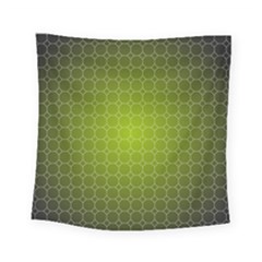 Hexagon Background Plaid Square Tapestry (small)