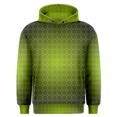 Hexagon Background Plaid Men s Overhead Hoodie