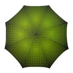 Hexagon Background Plaid Golf Umbrellas by Mariart