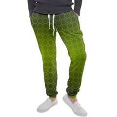 Hexagon Background Plaid Men s Jogger Sweatpants