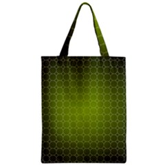 Hexagon Background Plaid Zipper Classic Tote Bag by Mariart