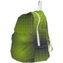 Hexagon Background Plaid Foldable Lightweight Backpack View4