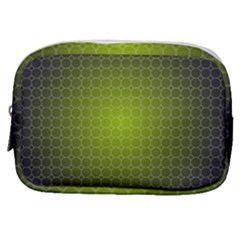 Hexagon Background Plaid Make Up Pouch (small)