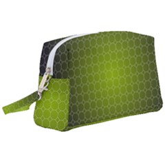 Hexagon Background Plaid Wristlet Pouch Bag (large) by Mariart