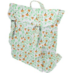 Pumpkin Vines Buckle Up Backpack by bloomingvinedesign