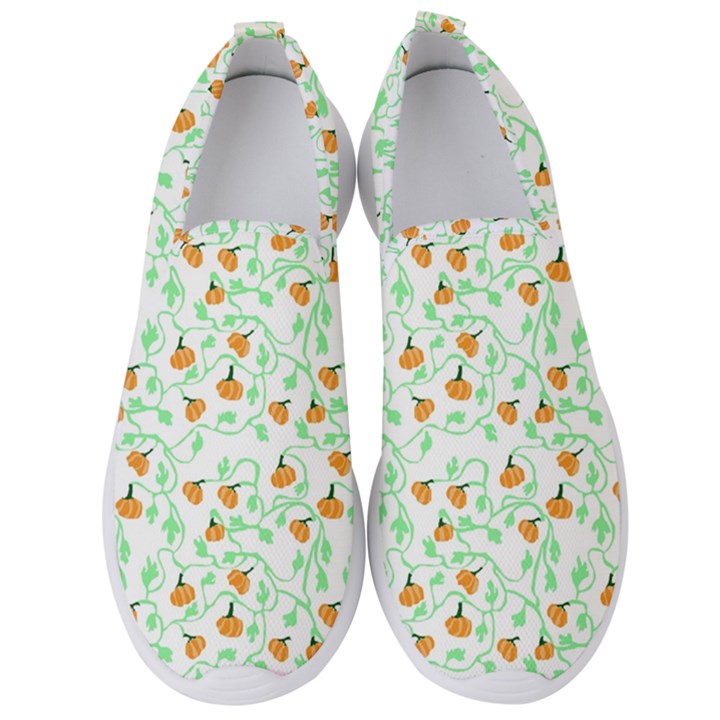 Pumpkin Vines Men s Slip On Sneakers