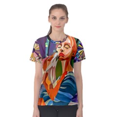 #art #illustration #drawing #infinitepainter #artist #sketch #mirrorart #jwildfire #mirrorlab #galle Webp Net Resizeimage (8) Women s Sport Mesh Tee