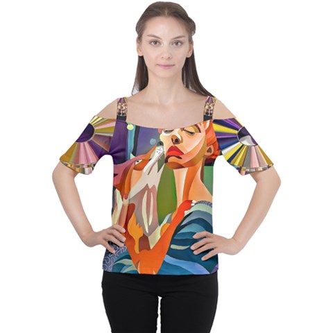 #art #illustration #drawing #infinitepainter #artist #sketch #mirrorart #jwildfire #mirrorlab #galle Webp Net Resizeimage (8) Cutout Shoulder Tee by soulone