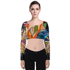 #art #illustration #drawing #infinitepainter #artist #sketch #mirrorart #jwildfire #mirrorlab #galle Webp Net Resizeimage (8) Velvet Long Sleeve Crop Top by soulone