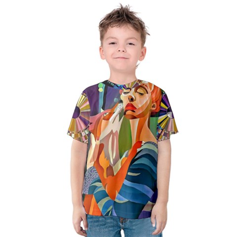 #art #illustration #drawing #infinitepainter #artist #sketch #mirrorart #jwildfire #mirrorlab #galle Webp Net Resizeimage (8) Kids  Cotton Tee by soulone