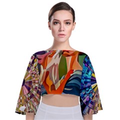 #art #illustration #drawing #infinitepainter #artist #sketch #mirrorart #jwildfire #mirrorlab #galle Webp Net Resizeimage (8) Tie Back Butterfly Sleeve Chiffon Top by soulone