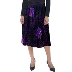 Haunter Classic Velour Midi Skirt  by Mezalola