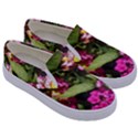 Summer Lantana w Bee Kids  Canvas Slip Ons View3