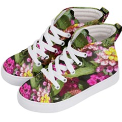 Summer Lantana W Bee Kids  Hi-top Skate Sneakers by Riverwoman