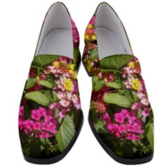 Summer Lantana W Bee Women s Chunky Heel Loafers by Riverwoman