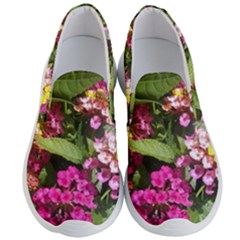 Summer Lantana W Bee Men s Lightweight Slip Ons by Riverwoman