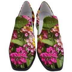 Summer Lantana W Bee Women Slip On Heel Loafers by Riverwoman