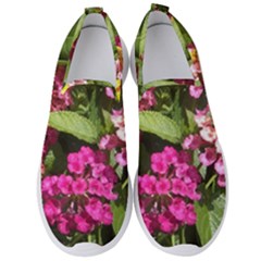 Summer Lantana W Bee Men s Slip On Sneakers by Riverwoman