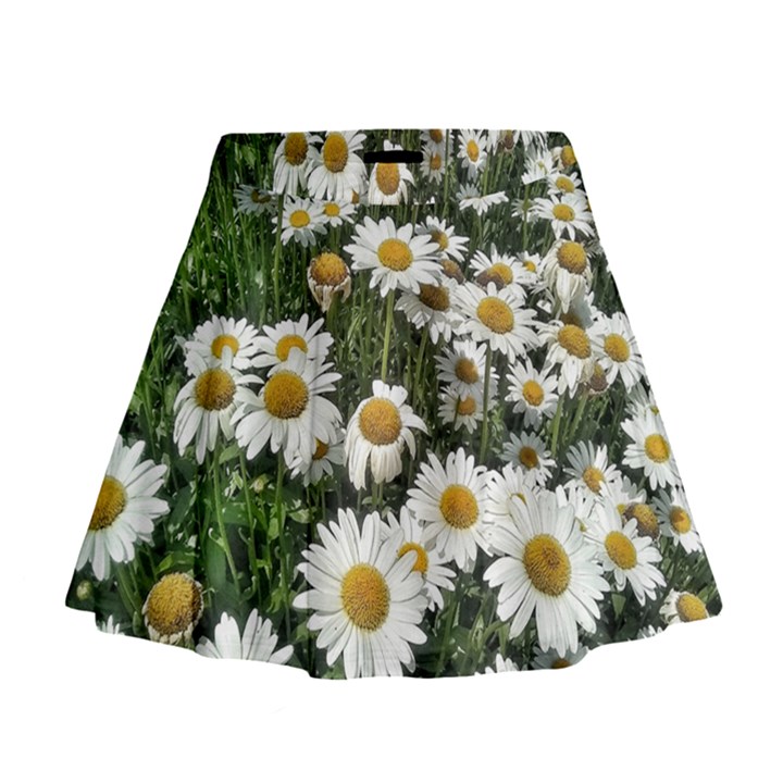 Columbus Commons Shasta Daisies Mini Flare Skirt