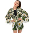 Columbus Commons Shasta Daisies Long Sleeve Kimono View1