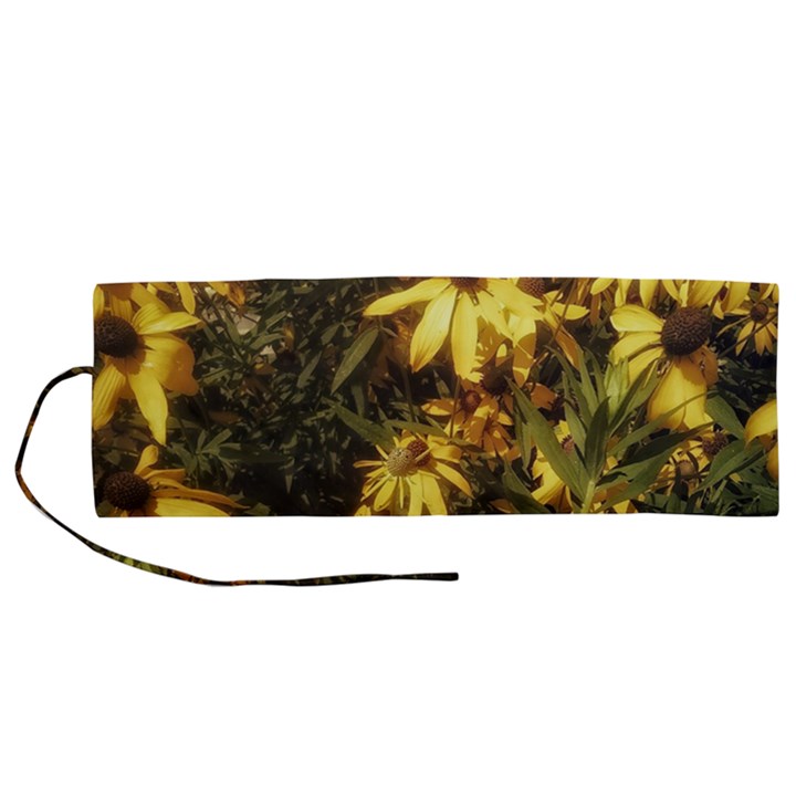 Echinacea paradoxa Roll Up Canvas Pencil Holder (M)