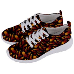 Abstract Flames Pattern Men s Lightweight Sports Shoes by bloomingvinedesign