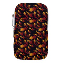 Abstract Flames Pattern Waist Pouch (large) by bloomingvinedesign