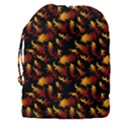 Abstract flames pattern Drawstring Pouch (XXXL) View2