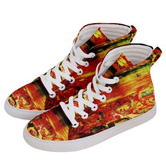 Secret Sign Of Masons Women s Hi-top Skate Sneakers by bestdesignintheworld