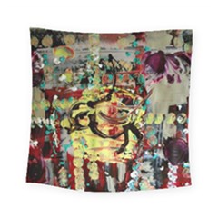 Little Bird Square Tapestry (small) by bestdesignintheworld