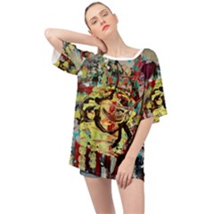 Little Bird Oversized Chiffon Top by bestdesignintheworld