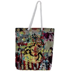 Little Bird Full Print Rope Handle Tote (large) by bestdesignintheworld