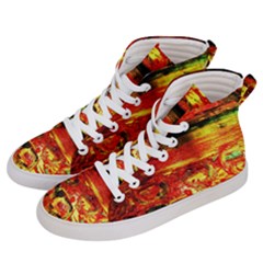 Secret Sign Of Masons Men s Hi-top Skate Sneakers by bestdesignintheworld