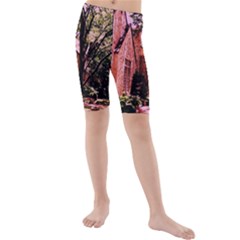 Hot Day In  Dallas 6 Kids  Mid Length Swim Shorts by bestdesignintheworld