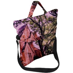 Hot Day In  Dallas 6 Fold Over Handle Tote Bag by bestdesignintheworld