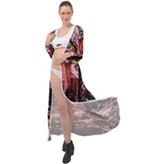 Hot Day In  Dallas 6 Maxi Chiffon Beach Wrap