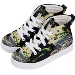 Hot Day In Dallas 1 Kids  Hi-top Skate Sneakers by bestdesignintheworld