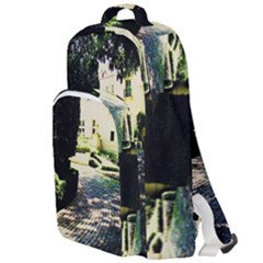 Hot Day In Dallas 1 Double Compartment Backpack by bestdesignintheworld