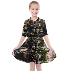 Hot Day In Dallas 3 Kids  All Frills Chiffon Dress by bestdesignintheworld