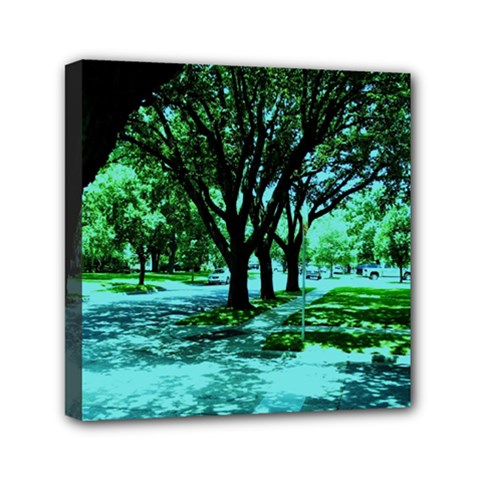 Hot Day In Dallas 5 Mini Canvas 6  X 6  (stretched) by bestdesignintheworld