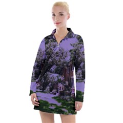 Hot Day In Dallas 4 Women s Long Sleeve Casual Dress by bestdesignintheworld