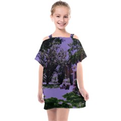 Hot Day In Dallas 4 Kids  One Piece Chiffon Dress by bestdesignintheworld